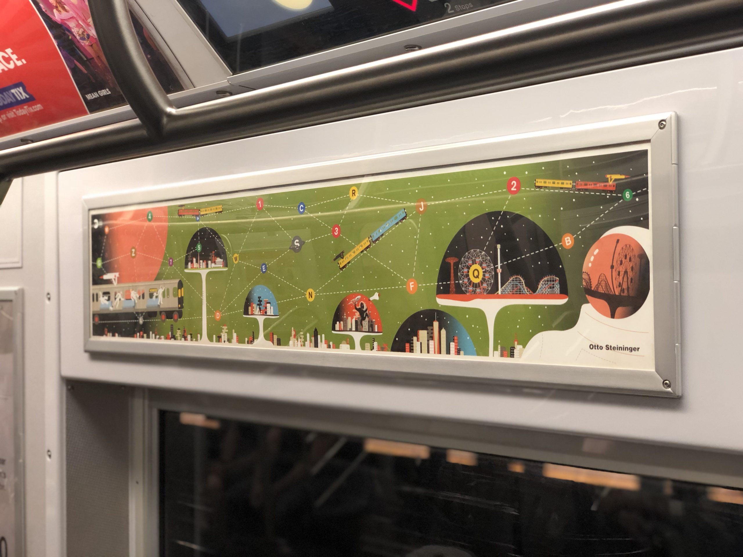 MTA subway poster